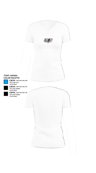 Womens Short Sleeve Vneck Shirt, Quickshift Collision & Performance, , Teamtime, Team time, sublimation, custom sports apparel, team uniforms, spirit wear, spiritwear, sports uniforms, custom shirts, team store, custom team store, fundraiser sports, apparel fundraiser