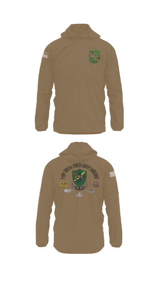 Windbreaker, 1-10 SFG FSC, Army, Teamtime, Team time, sublimation, custom sports apparel, team uniforms, spirit wear, spiritwear, sports uniforms, custom shirts, team store, custom team store, fundraiser sports, apparel fundraiser