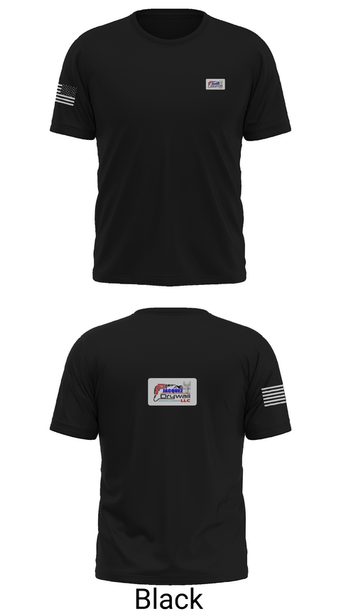 Old School Cotton Feel Shirt, Jacquez Drywall llc, , Teamtime, Team time, sublimation, custom sports apparel, team uniforms, spirit wear, spiritwear, sports uniforms, custom shirts, team store, custom team store, fundraiser sports, apparel fundraiser