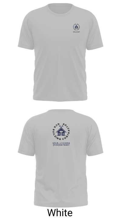 GCG BUILDING CONTRACTOR 38074769 Old School Cotton Feel Shirt - 10