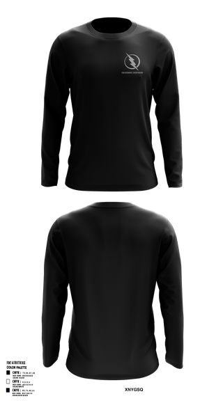 Long Sleeve Performance Shirt, Colorado Lightning Basketball Club, Men's Basketball, Teamtime, Team time, sublimation, custom sports apparel, team uniforms, spirit wear, spiritwear, sports uniforms, custom shirts, team store, custom team store, fundraiser sports, apparel fundraiser