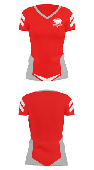 Women's Short Sleeve Vneck Shirt, Archer High School Tennis, Tennis, Teamtime, Team time, sublimation, custom sports apparel, team uniforms, spirit wear, spiritwear, sports uniforms, custom shirts, team store, custom team store, fundraiser sports, apparel fundraiser