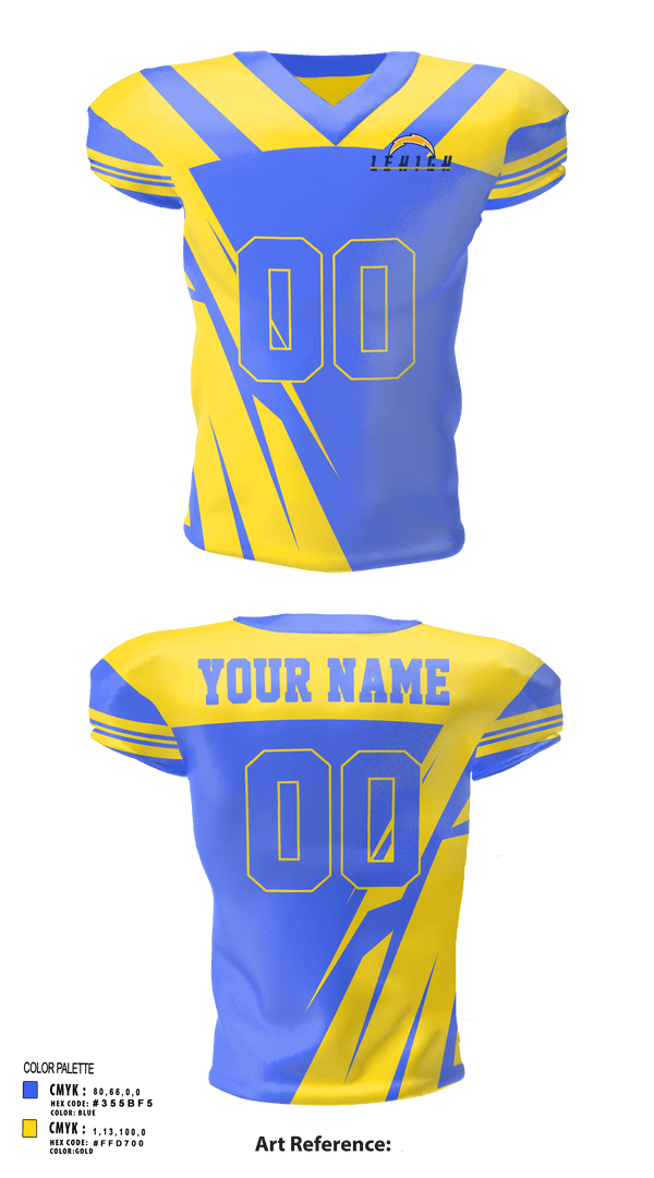 Football Jersey, Lehigh Senior High School Football, Football, Teamtime, Team time, sublimation, custom sports apparel, team uniforms, spirit wear, spiritwear, sports uniforms, custom shirts, team store, custom team store, fundraiser sports, apparel fundraiser