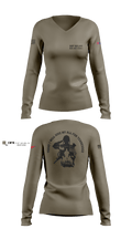 SGT Nelms 78775888 Women's Long Sleeve V-neck Shirt - 4