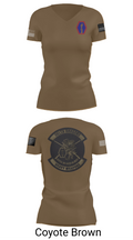 100th Battalion 442nd Infantry Delta dragons 60081058 Women's Short Sleeve V-neck Shirt - 8