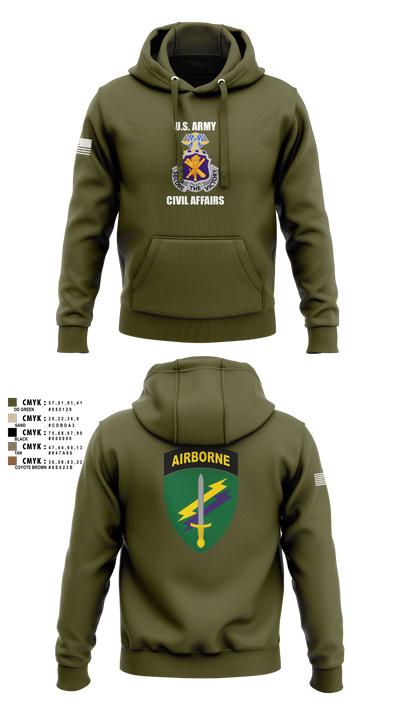 Civil Affairs Schoolhouse 5293701 Hoodie - 5