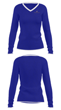 Stable Door 6298443 Women's Long Sleeve V-neck Shirt - 31