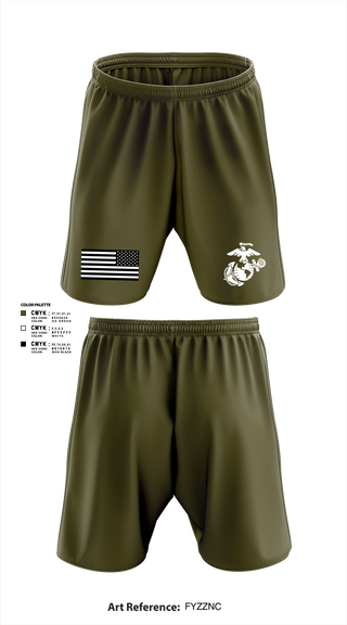 Athletic Shorts With Pockets, Service Co, Marines, Teamtime, Team time, sublimation, custom sports apparel, team uniforms, spirit wear, spiritwear, sports uniforms, custom shirts, team store, custom team store, fundraiser sports, apparel fundraiser