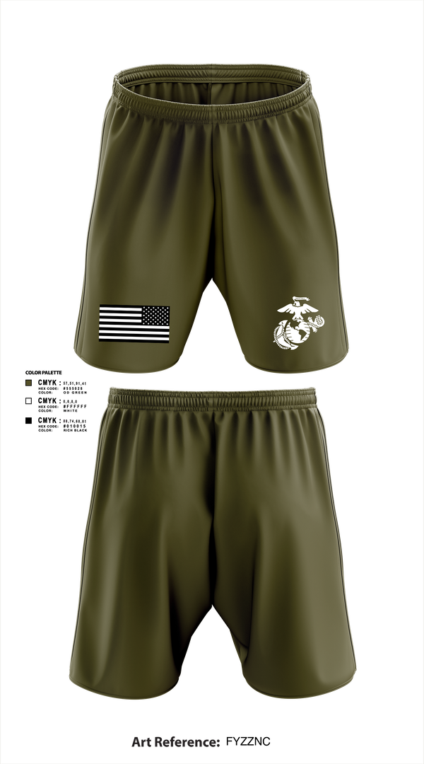 Athletic Shorts With Pockets, Service Co, Marines, Teamtime, Team time, sublimation, custom sports apparel, team uniforms, spirit wear, spiritwear, sports uniforms, custom shirts, team store, custom team store, fundraiser sports, apparel fundraiser