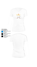 El Asador Restaurant 13570745 Women's Short Sleeve V-neck Shirt - 18