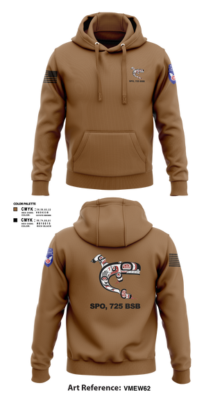 Hoodie, 725 SPO, Army, Teamtime, Team time, sublimation, custom sports apparel, team uniforms, spirit wear, spiritwear, sports uniforms, custom shirts, team store, custom team store, fundraiser sports, apparel fundraiser