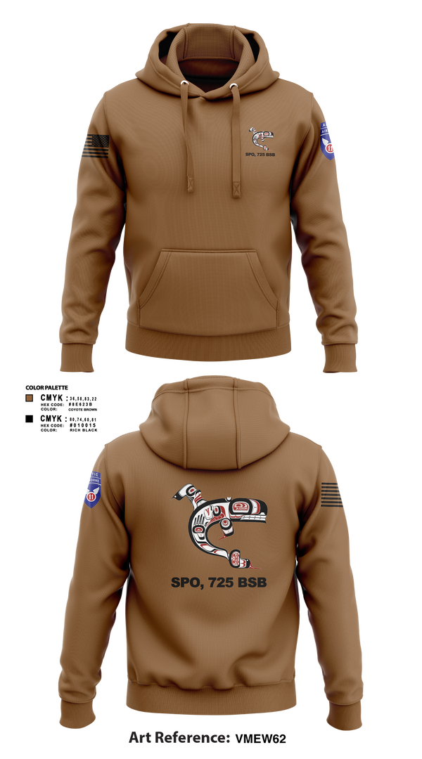 Hoodie, 725 SPO, Army, Teamtime, Team time, sublimation, custom sports apparel, team uniforms, spirit wear, spiritwear, sports uniforms, custom shirts, team store, custom team store, fundraiser sports, apparel fundraiser