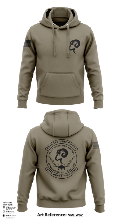 AFJROTC FL-034 58345712 Hoodie - 117