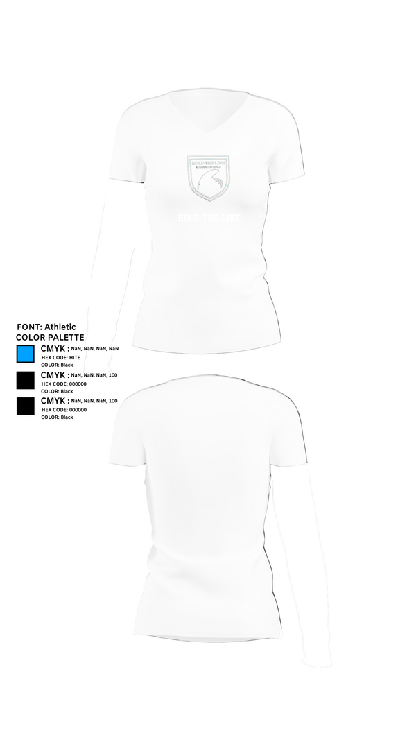 Womens Short Sleeve Vneck Shirt, Hold The Line, , Teamtime, Team time, sublimation, custom sports apparel, team uniforms, spirit wear, spiritwear, sports uniforms, custom shirts, team store, custom team store, fundraiser sports, apparel fundraiser