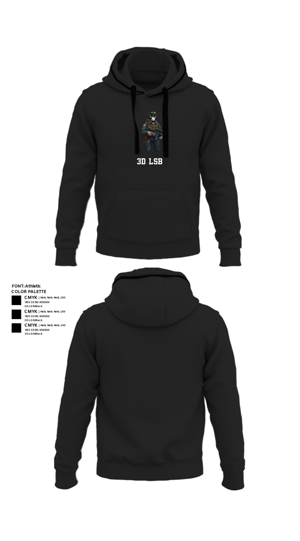 Hoodie, 3d lsb, Marines, Teamtime, Team time, sublimation, custom sports apparel, team uniforms, spirit wear, spiritwear, sports uniforms, custom shirts, team store, custom team store, fundraiser sports, apparel fundraiser