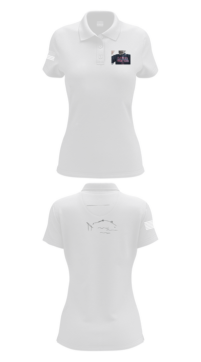 Camas High School Swimming 54044960 Women's Short Sleeve Performance Polo  - 17
