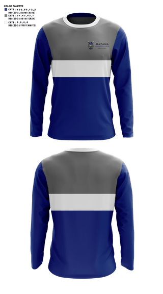 Long Sleeve Performance Shirt, Mazama High School Golf, Golf, Teamtime, Team time, sublimation, custom sports apparel, team uniforms, spirit wear, spiritwear, sports uniforms, custom shirts, team store, custom team store, fundraiser sports, apparel fundraiser