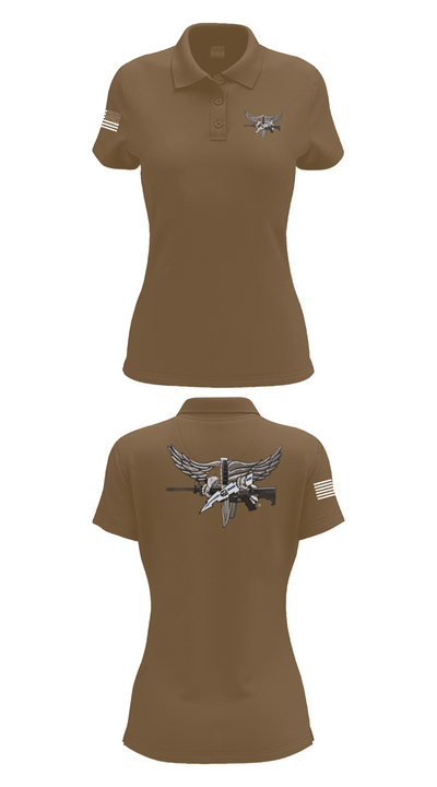 Livingston Police Emergency Service Unit 52189708 Women's Short Sleeve Performance Polo  - 14