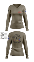 3-6 FA 74175293 Women's Long Sleeve V-neck Shirt - 7