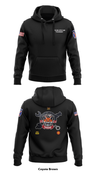 Hoodie, F-FSC 5TH BN 25TH FAR, Army, Teamtime, Team time, sublimation, custom sports apparel, team uniforms, spirit wear, spiritwear, sports uniforms, custom shirts, team store, custom team store, fundraiser sports, apparel fundraiser
