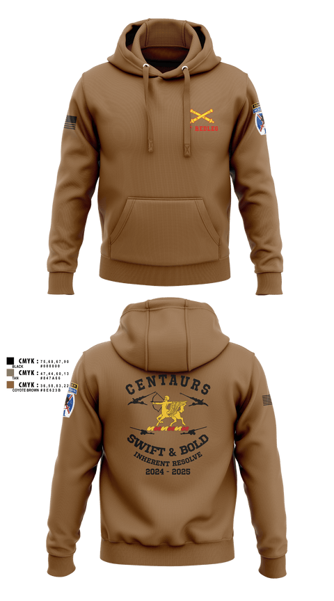 Hoodie, 3-6 FA, Army, Teamtime, Team time, sublimation, custom sports apparel, team uniforms, spirit wear, spiritwear, sports uniforms, custom shirts, team store, custom team store, fundraiser sports, apparel fundraiser