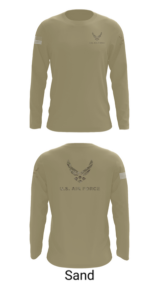 Long Sleeve Performance Shirt, Wings, Air Force, Teamtime, Team time, sublimation, custom sports apparel, team uniforms, spirit wear, spiritwear, sports uniforms, custom shirts, team store, custom team store, fundraiser sports, apparel fundraiser