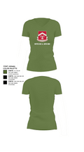 937th CEC-A, 40th BEB 9516475 Women's Short Sleeve V-neck Shirt - 44