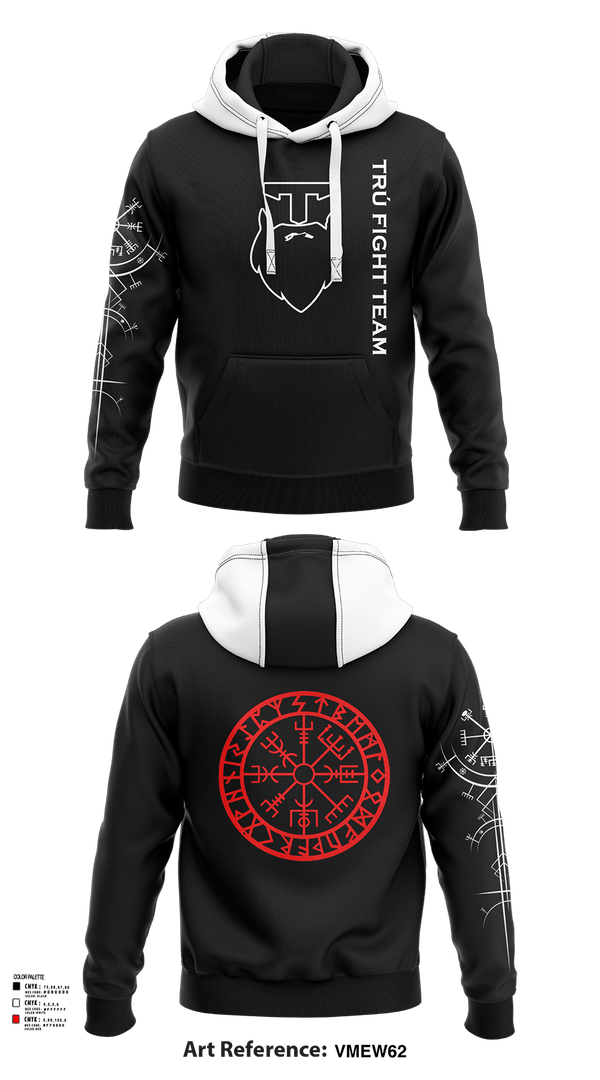 Hoodie, Trú Fight Team, Spirit Store, Teamtime, Team time, sublimation, custom sports apparel, team uniforms, spirit wear, spiritwear, sports uniforms, custom shirts, team store, custom team store, fundraiser sports, apparel fundraiser