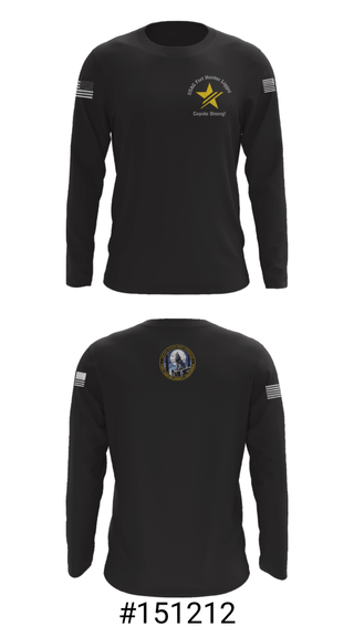 Long Sleeve Performance Shirt, USAG Fort Hunter Liggett, Army, Teamtime, Team time, sublimation, custom sports apparel, team uniforms, spirit wear, spiritwear, sports uniforms, custom shirts, team store, custom team store, fundraiser sports, apparel fundraiser