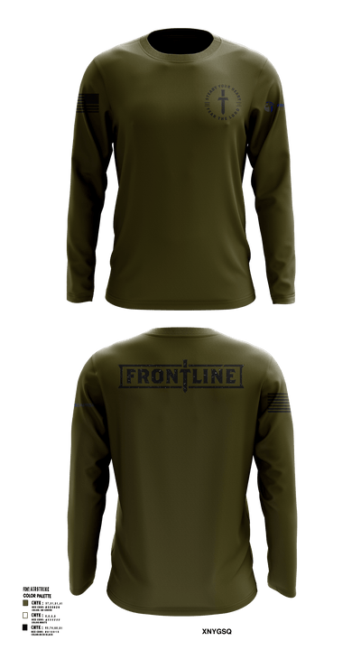 Friends Baptist Church 38718112 Long Sleeve Performance Shirt 102