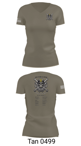 Women's Short Sleeve Vneck Shirt, ALC, Army, Teamtime, Team time, sublimation, custom sports apparel, team uniforms, spirit wear, spiritwear, sports uniforms, custom shirts, team store, custom team store, fundraiser sports, apparel fundraiser