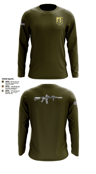 Miami shooting 59551904 Long Sleeve Performance Shirt 41