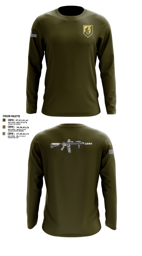 Long Sleeve Performance Shirt, Miami shooting, Space Force, Teamtime, Team time, sublimation, custom sports apparel, team uniforms, spirit wear, spiritwear, sports uniforms, custom shirts, team store, custom team store, fundraiser sports, apparel fundraiser
