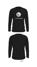 T. BLACK SECURITY SERVICES 55928039 Long Sleeve Performance Shirt 27
