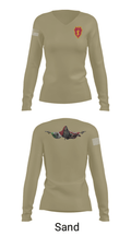 25th ID 51573122 Women's Long Sleeve V-neck Shirt - 97