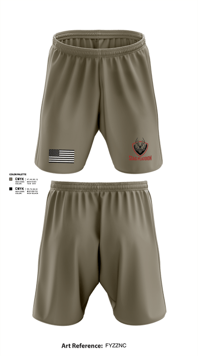 2/2 E TRP 347348982 Athletic Shorts With Pockets - 1