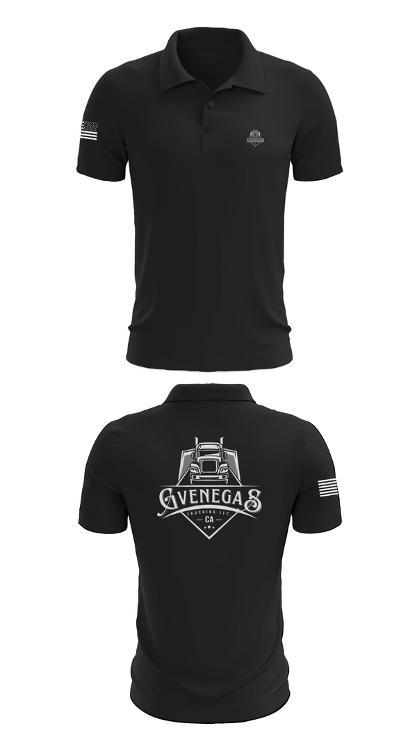 Short Sleeve Performance Polo, G Venegas Trucking LLC, , Teamtime, Team time, sublimation, custom sports apparel, team uniforms, spirit wear, spiritwear, sports uniforms, custom shirts, team store, custom team store, fundraiser sports, apparel fundraiser