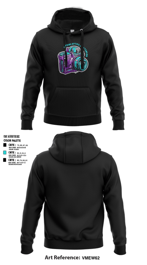 Hoodie, Prime Optics Sports Media, , Teamtime, Team time, sublimation, custom sports apparel, team uniforms, spirit wear, spiritwear, sports uniforms, custom shirts, team store, custom team store, fundraiser sports, apparel fundraiser