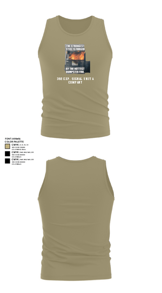 Tank Top, 392 Exp. Signal Unit A company, Army, Teamtime, Team time, sublimation, custom sports apparel, team uniforms, spirit wear, spiritwear, sports uniforms, custom shirts, team store, custom team store, fundraiser sports, apparel fundraiser