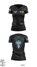 112th CRD95th CBRN Co 64456189 Women's Short Sleeve V-neck Shirt - 41