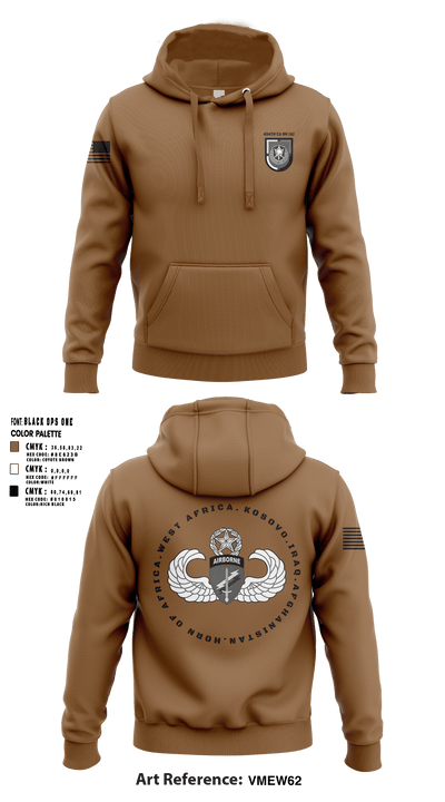 404 Civil Affairs Battalion (Airborne) 57315387 Hoodie - 1