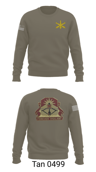 Crew Neck Sweatshirt, BTRY-B 1/188th, National Guard, Teamtime, Team time, sublimation, custom sports apparel, team uniforms, spirit wear, spiritwear, sports uniforms, custom shirts, team store, custom team store, fundraiser sports, apparel fundraiser