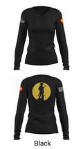 Recruiting & Retention Battalion 95903895 Women's Long Sleeve V-neck Shirt - 35