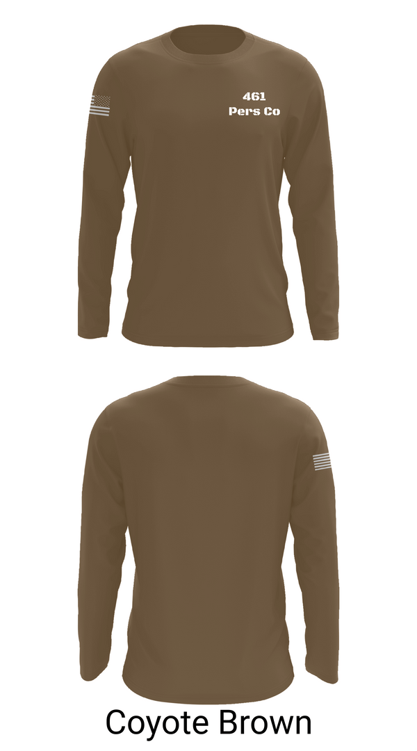 Long Sleeve Performance Shirt, 461 Pers Co, Army, Teamtime, Team time, sublimation, custom sports apparel, team uniforms, spirit wear, spiritwear, sports uniforms, custom shirts, team store, custom team store, fundraiser sports, apparel fundraiser