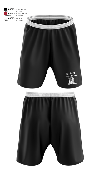 Athletic Shorts With Pockets, Real Deal Steppers, Spirit Store, Teamtime, Team time, sublimation, custom sports apparel, team uniforms, spirit wear, spiritwear, sports uniforms, custom shirts, team store, custom team store, fundraiser sports, apparel fundraiser