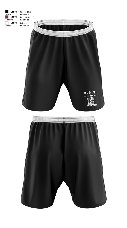 Athletic Shorts With Pockets, Real Deal Steppers, Spirit Store, Teamtime, Team time, sublimation, custom sports apparel, team uniforms, spirit wear, spiritwear, sports uniforms, custom shirts, team store, custom team store, fundraiser sports, apparel fundraiser