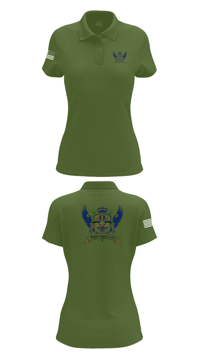 Pieper Legacy Loft 73382173 Women's Short Sleeve Performance Polo  - 25