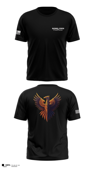 RebelVetsCreations 75786324 Short Sleeve Performance Shirt - 1