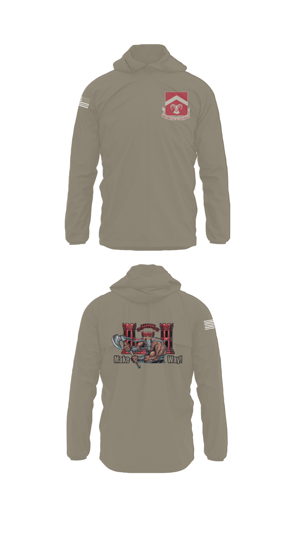 Windbreaker, 937th CEC-A, 40th BEB, Army, Teamtime, Team time, sublimation, custom sports apparel, team uniforms, spirit wear, spiritwear, sports uniforms, custom shirts, team store, custom team store, fundraiser sports, apparel fundraiser