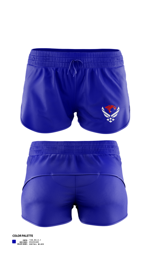 Womens Shorts, TX-794, Air Force, Teamtime, Team time, sublimation, custom sports apparel, team uniforms, spirit wear, spiritwear, sports uniforms, custom shirts, team store, custom team store, fundraiser sports, apparel fundraiser